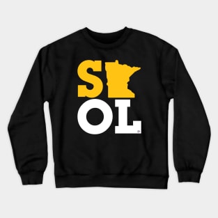 Block "State SKOL" - Stacked Crewneck Sweatshirt